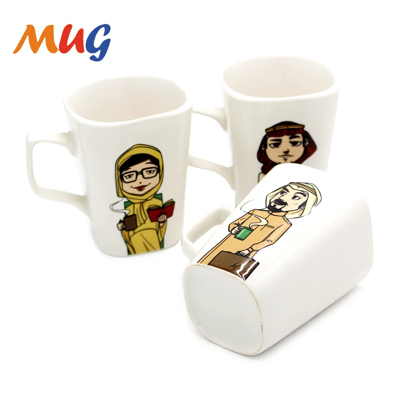Factory supply good quality white ceramic mugs for sublimation