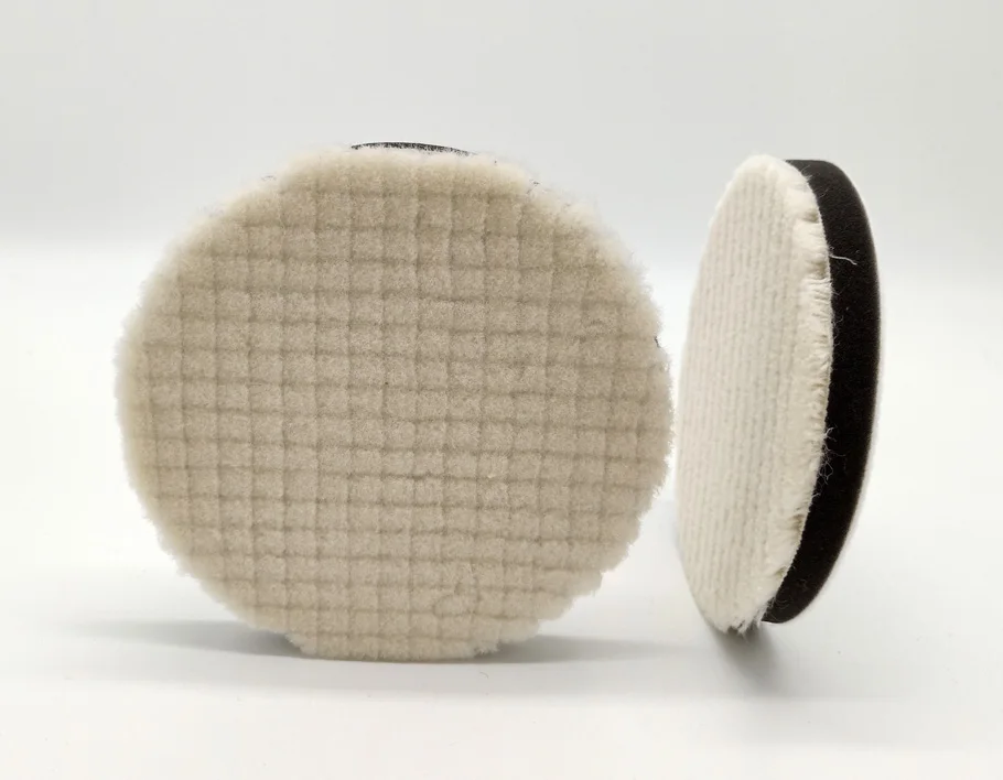 lamb Wool Buffing Pad 3 Inches (80mm) lamb Wool Polishing Pad For Car Body Polish Detail Mirror Finish Polish