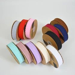 Fashion Simple 3cm Lace Decorative Bud Flower Packaging Gift Box Decoration Silk Ribbon