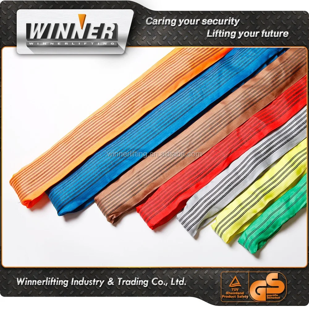 Цена от производителя тканые бесконечные круглый слинг для подъема