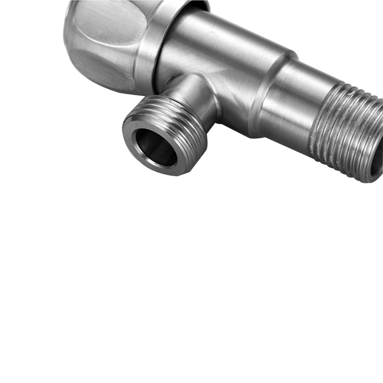 Unique high end sanitary hot cold water mixer brass angle valve
