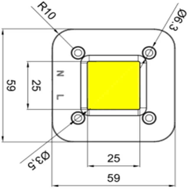 120v cob led chip With Driverless