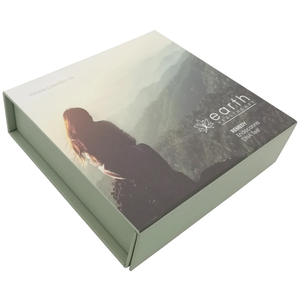 Custom cardboard packaging gift paper magnetic foldable box