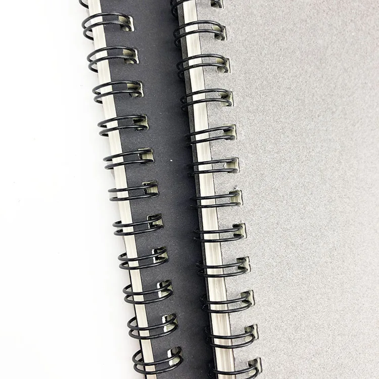 Wholesale B5 Size Kraft Paper Cover Spiral Bound Classmate School Notebook 200 Pages