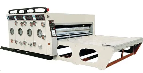 Полуавтоматический флексографский принтер для гофрированного картона