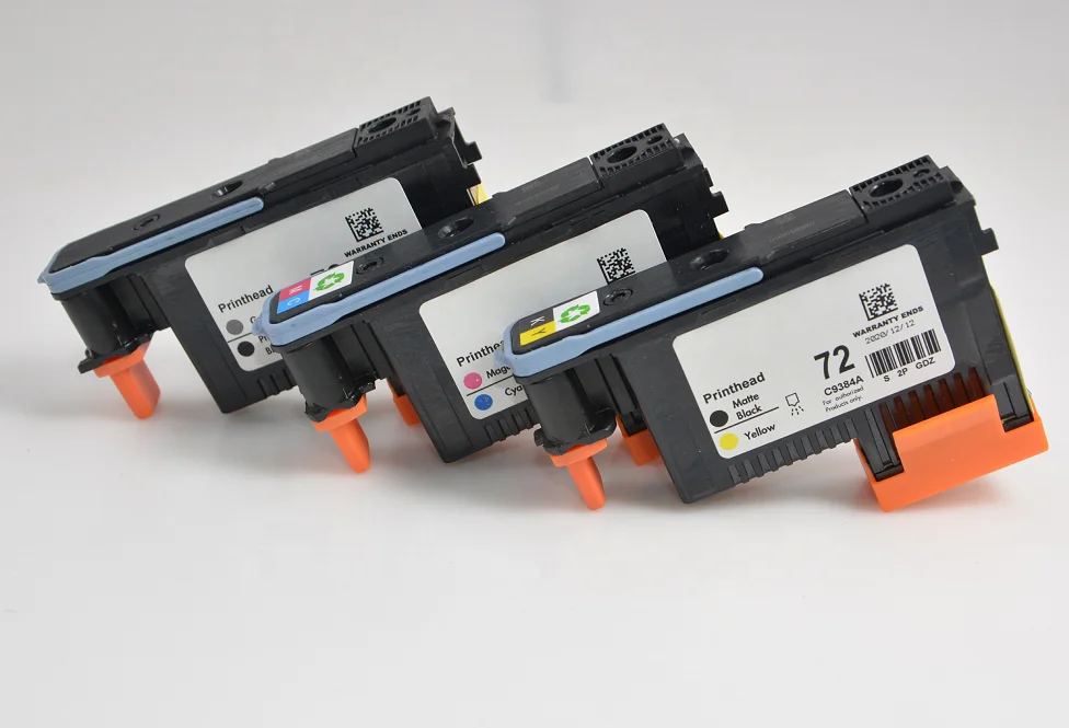 C9383A Matte Black & Yellow For HP72 Printhead For Hp Designjet T610 T620 T770 Series Printer