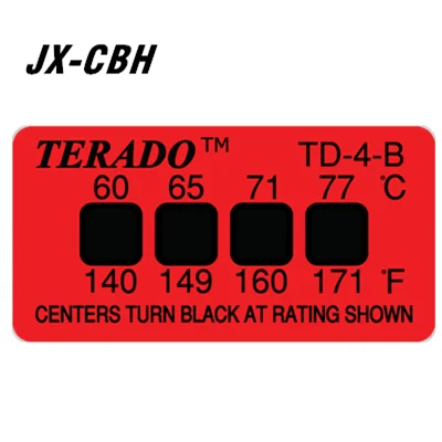 60.65.71.77 degree temperature indicate label 423