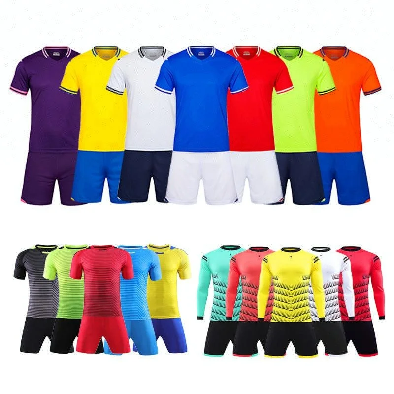 Popular Soccer Jersey customized quick dry Football jersey set with High Quality and Cheap Price