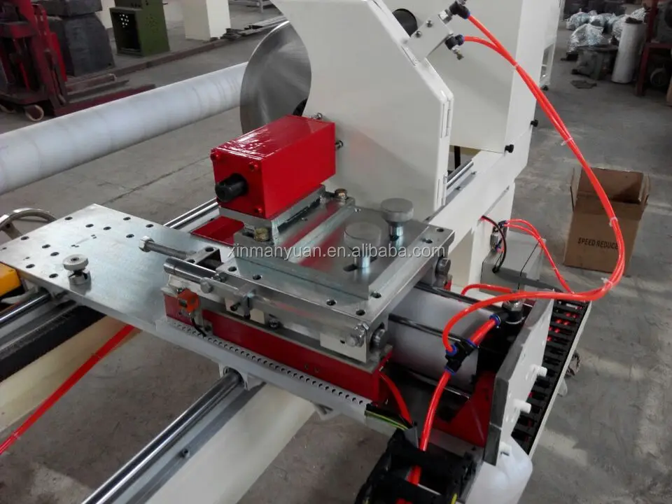 Manual Garments / Fabrics / Ribbon Adhesive Tapes Cutting Machine(Manual Roll Cutter,Log Slitter,Roll Converter)