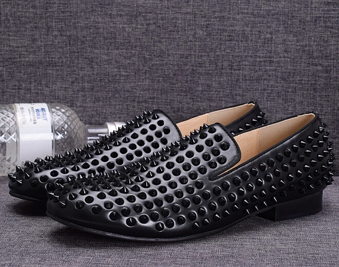 Louis Vuitton Black Studded Red Bottom Sneakers | Confederated Tribes of the Umatilla Indian ...