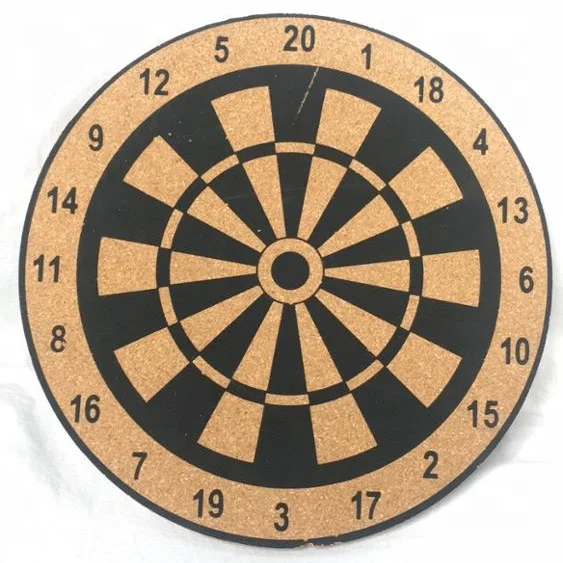 
New Production Creative Cork Target Darts Board for Home Bar Entertainment Decoration 