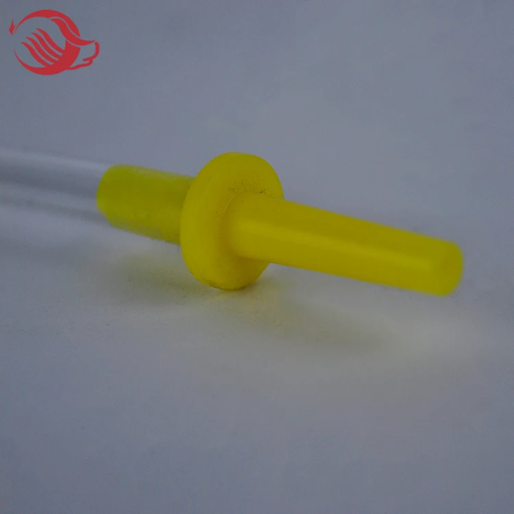 Pig artificial insemination semen catheter with foam tip