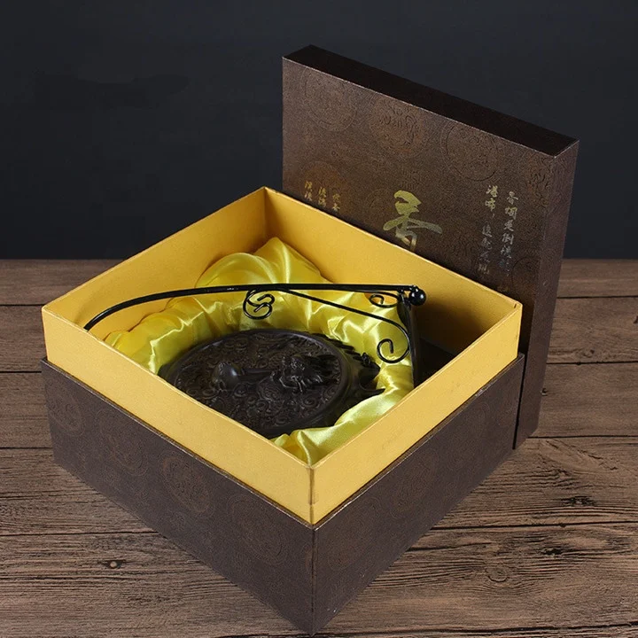 Creative Ceramic Dragon Smoke Backflow Incense Burner Hanging Incense Holder for Backflow Cones Decorative Showpiece