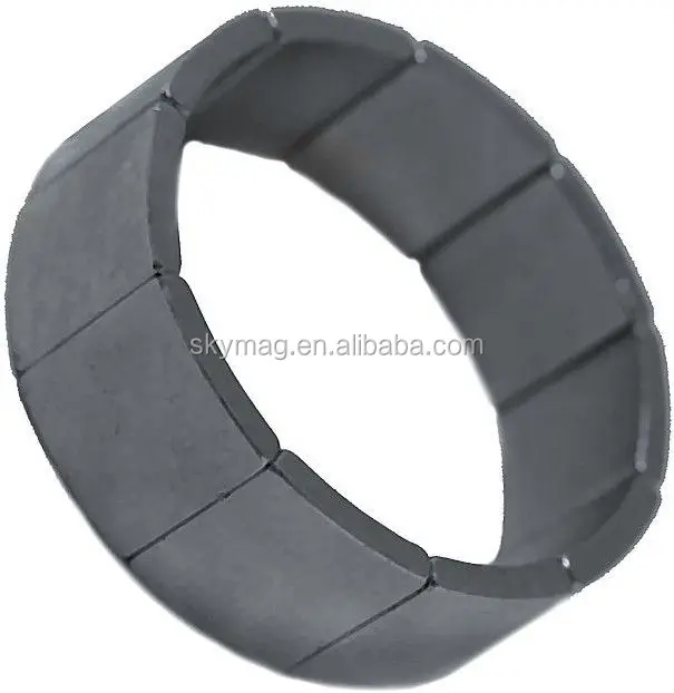 arc shape ferrite magnet segment