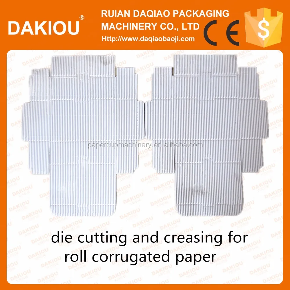 Машина для сгибания пластин гофрированного картона от китайского производителя