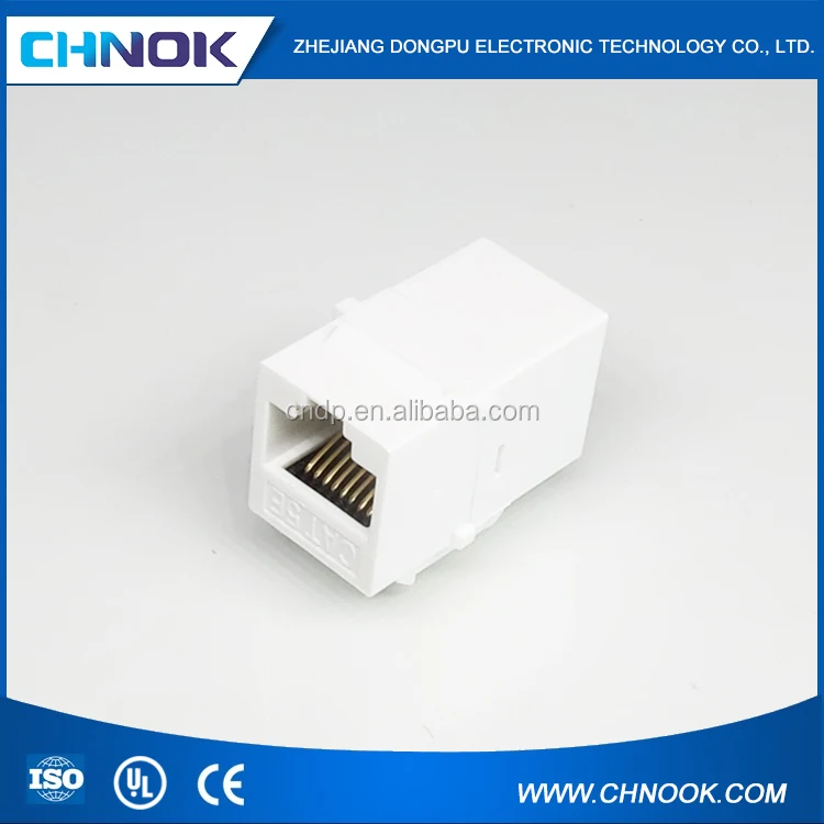 Factory Directly Supply 8P8C UTP Modular Jack RJ45 Inline Coupler Female PCB