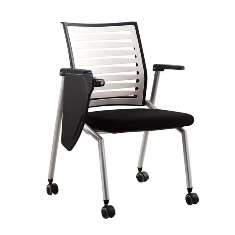 Frank Tech Multicolor PP back training chair school training room office chairs with writing pad