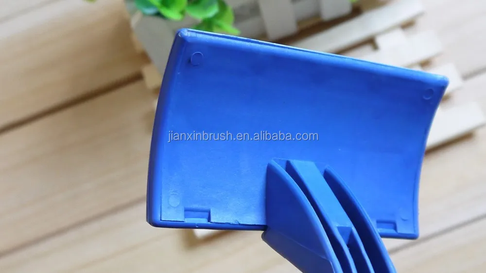 Bent Plastic Anti Slip Handle Pet Dog Cat Animal Puppy Poodle Hair Grooming Removal Shedding Steel Pins Slicker Brush