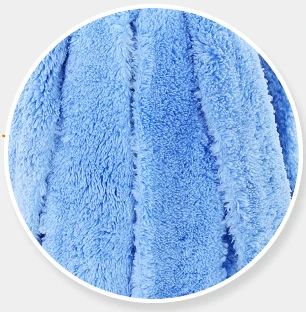 100% Microfiber Absorption Standard Household Home Floor CleaningTools Mop Heads