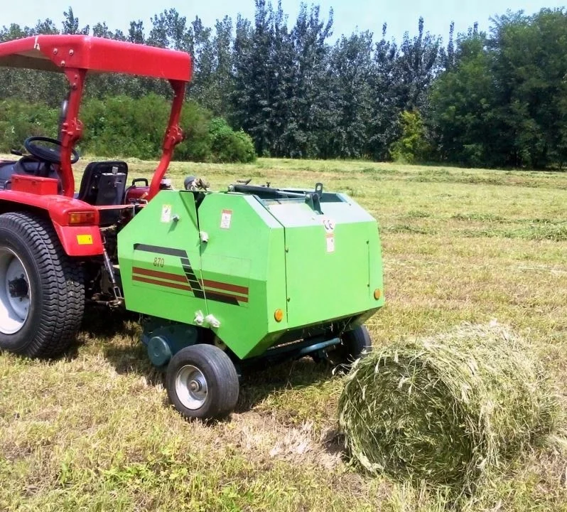 small grass baler