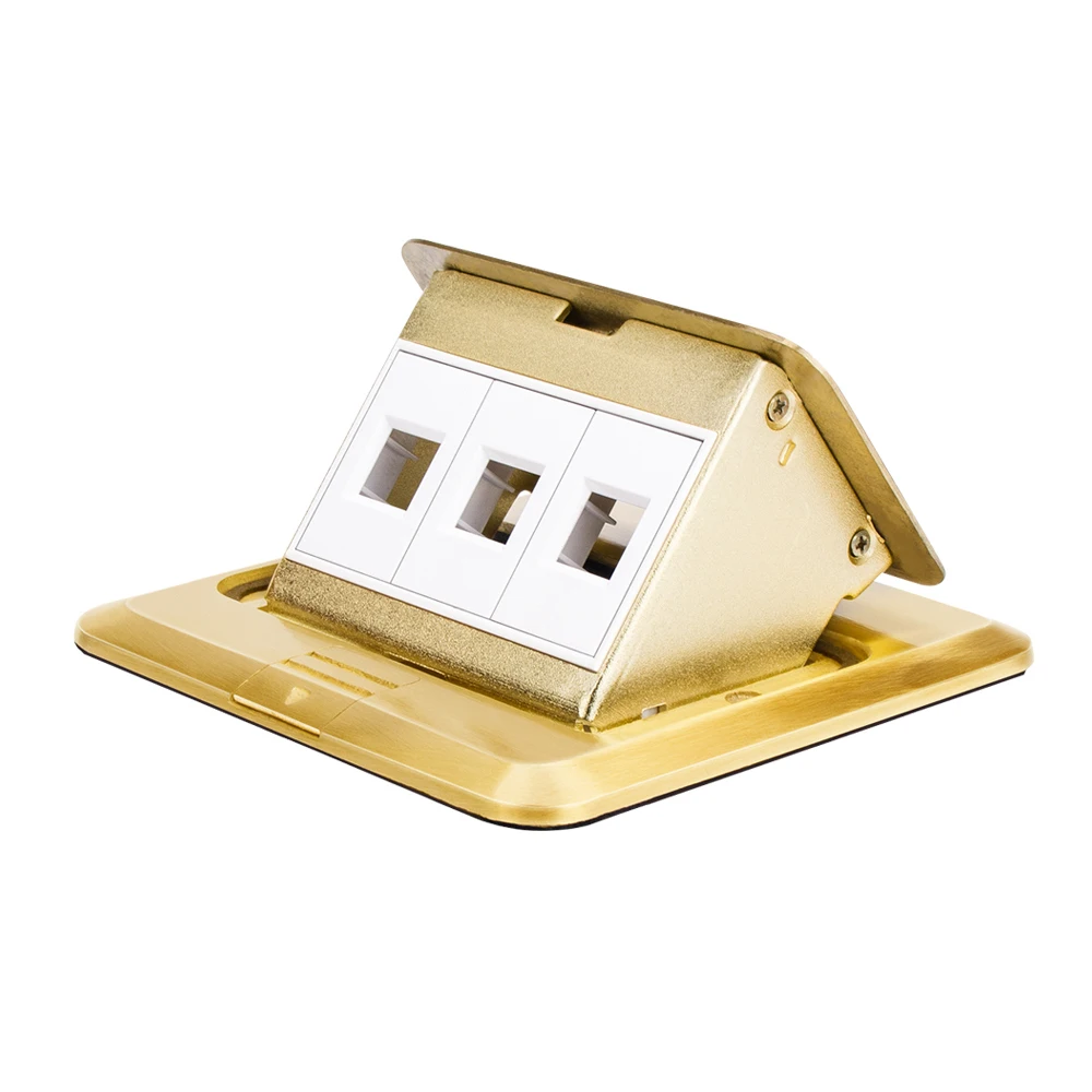 2018 New Aucas High Quality Waterproof Electrical Floor Socket Box