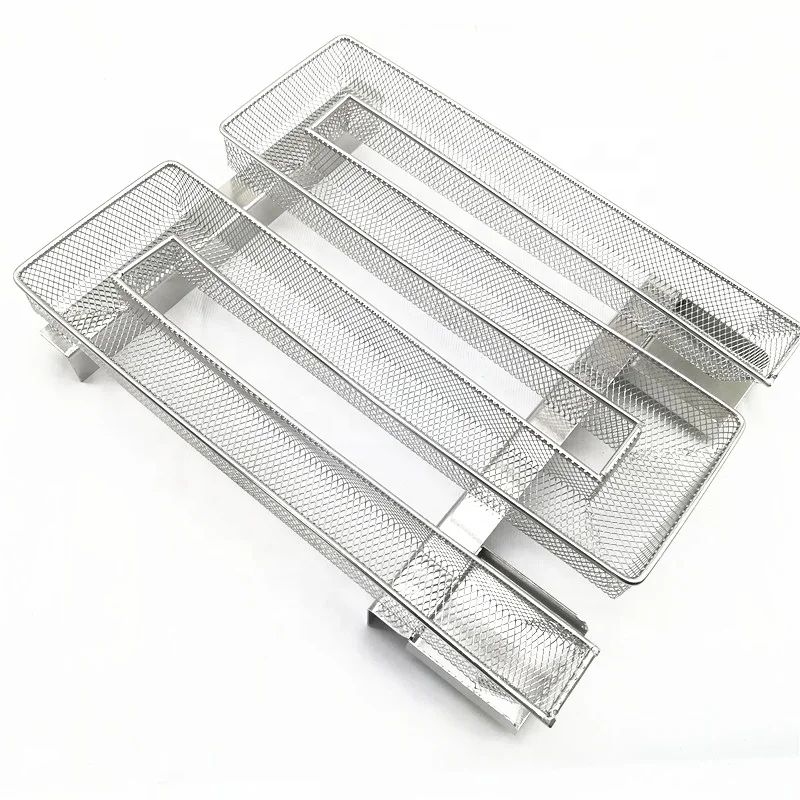 Steaming Cooling Barbecue Grill/Rack/Multi-Purpose Round Stainless Steel Cross Wire Barbecue Net with Legs