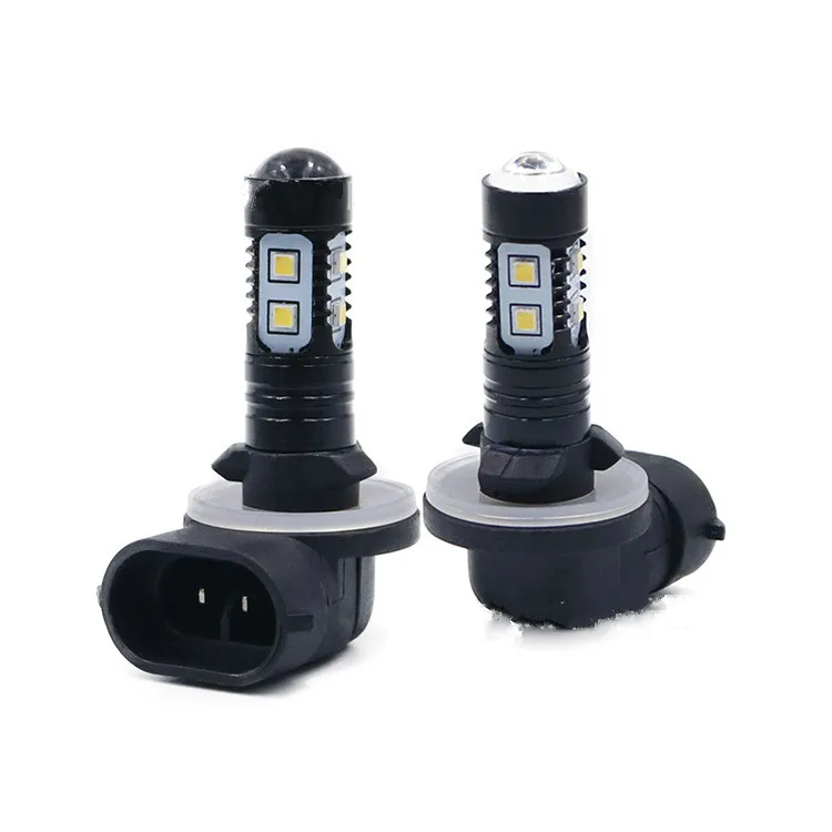 F2WORLD led Super bright Waterproof car fog light 880 881 2323 10SMD led 12V 0.2A 750LM 50W fog lamp