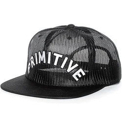 Custom unstructured mesh snapback caps