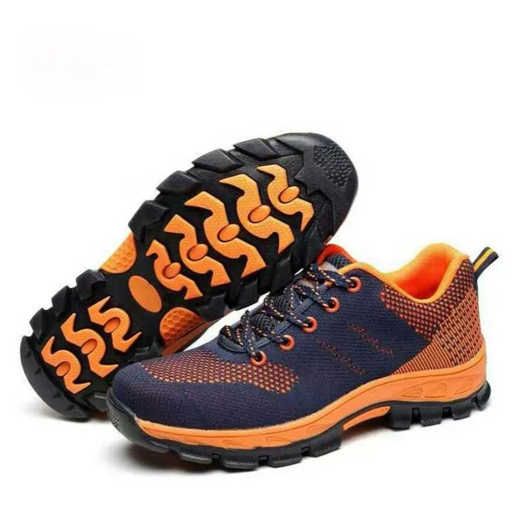 
TZLBX-005 High quality breathable steel toe shoes 