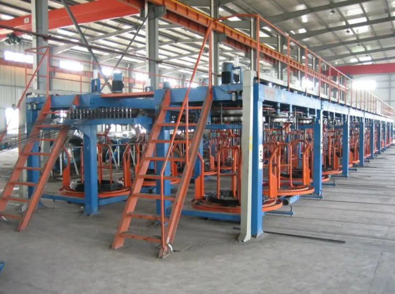 
Steel Wire Quincunx Inverted Take Up Machine 