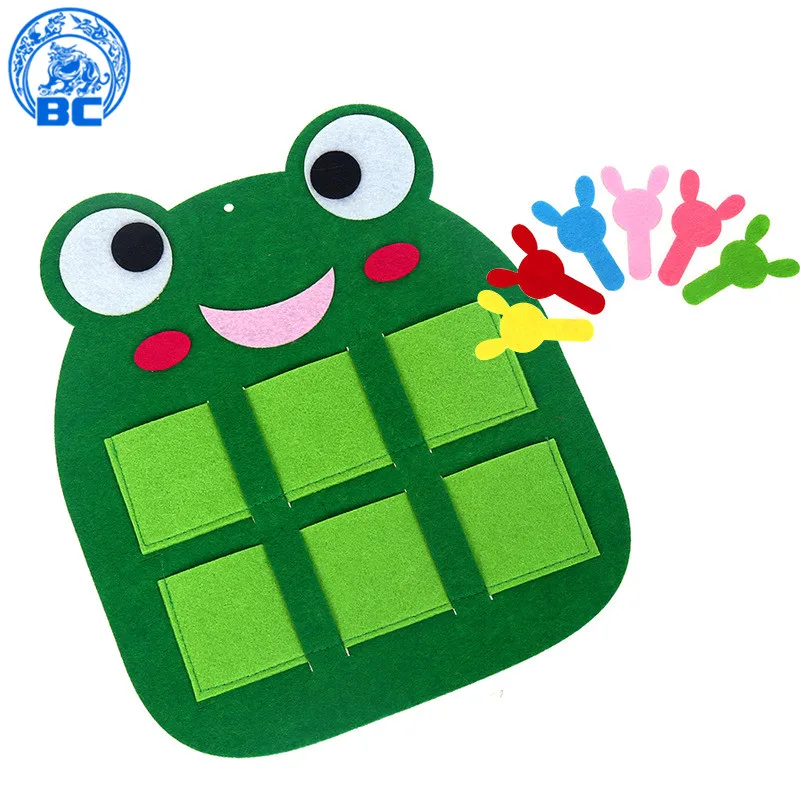 
Factory supplies handmade DIY Non-woven fabric Felt animal Hang bags for kids 