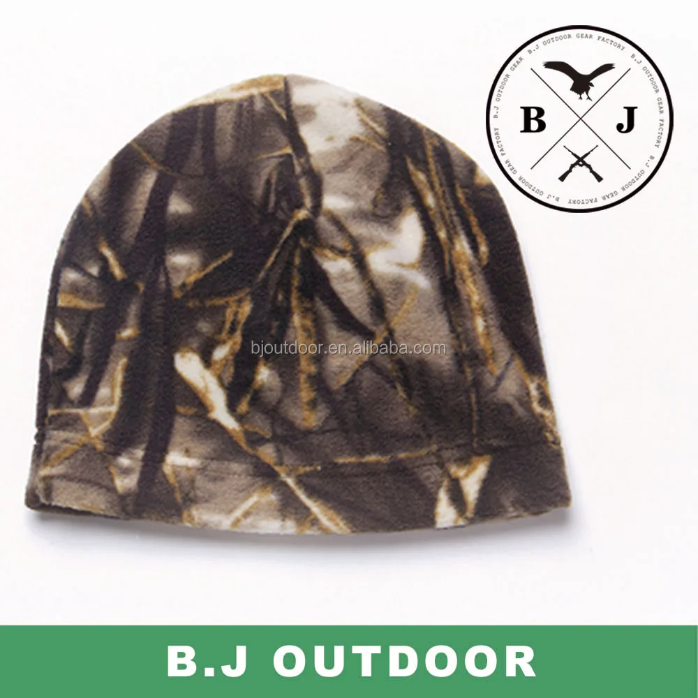 Camouflage man winter hat wool winter hat hiking winter hat from BJ Outdoor