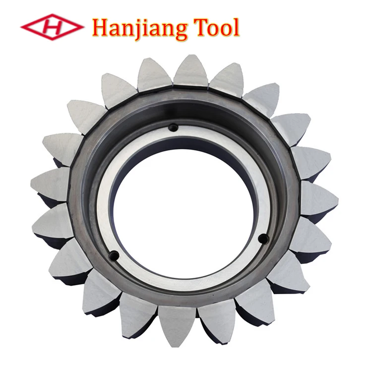 
Involute gear skiving shaper cutter carbide-brazed gear cutters 