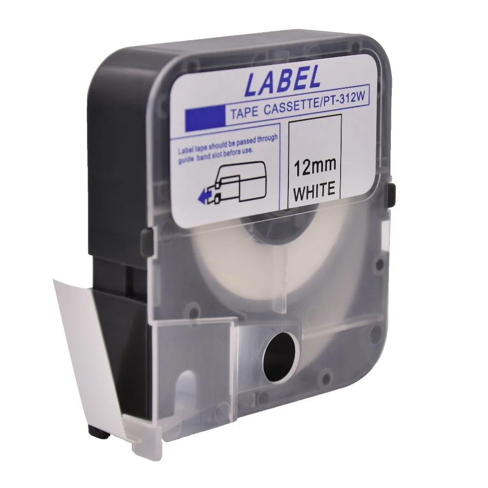 PUTY MAX label лента 12 мм белый LM-TP312W для макс LETATWIN принтер LM-380E LM-370A