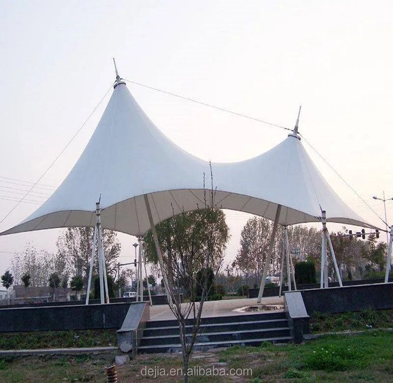 
Membrane Structure, PVDF Lacquered Building Material, Dustproof 