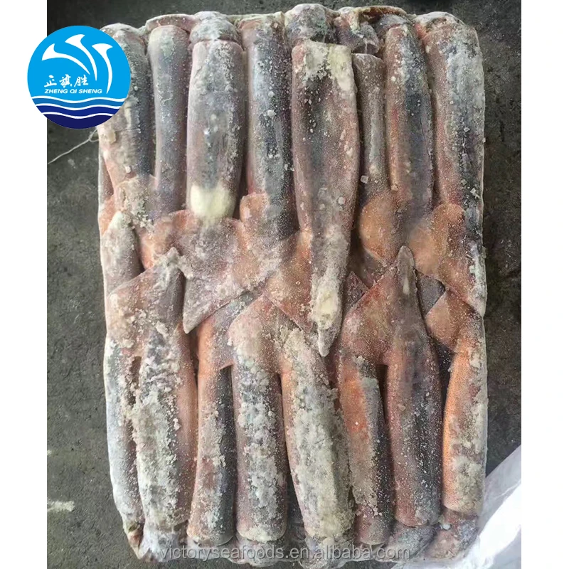 Новое поступление, натуральный замороженный аргентинский кальмар Illex