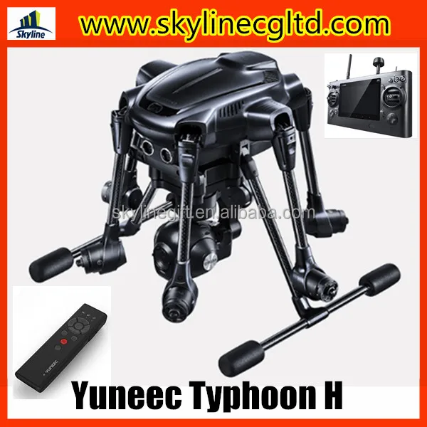 2016 Newest Yuneec Typhoon H 5.8G FPV With 4K Camera 3-Axis Gimbal 7-Inch Touchscreen RC Hexacopter drone RTF VS DJI Phantom 4