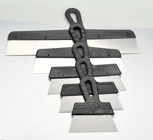 black plastic handle scraper