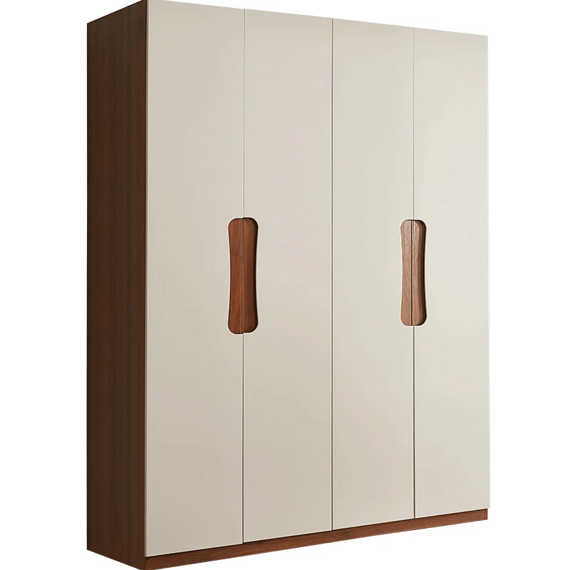 Wood almirah bedroom clothes cupboard design