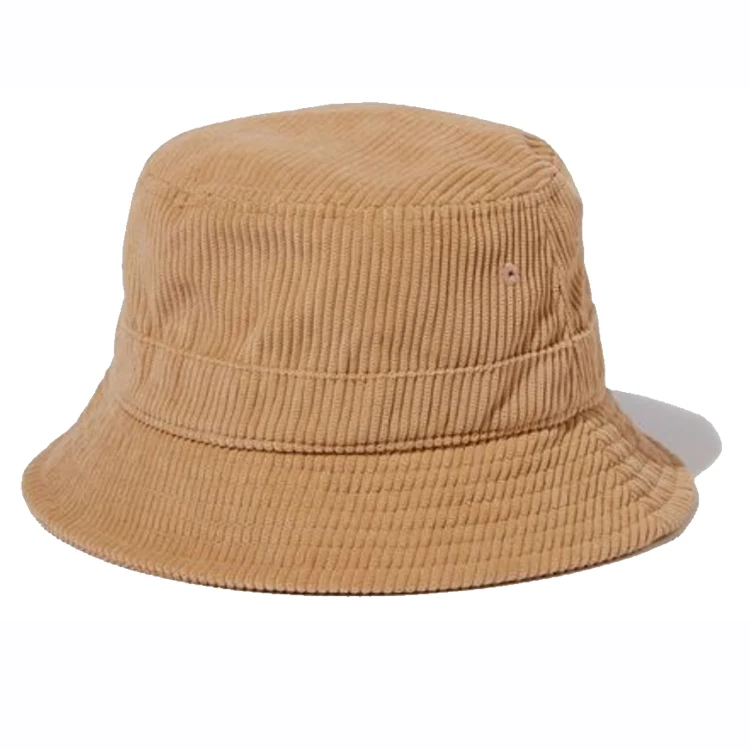 Custom Corduroy Kids Bucket Hat Caps Pink Gorras