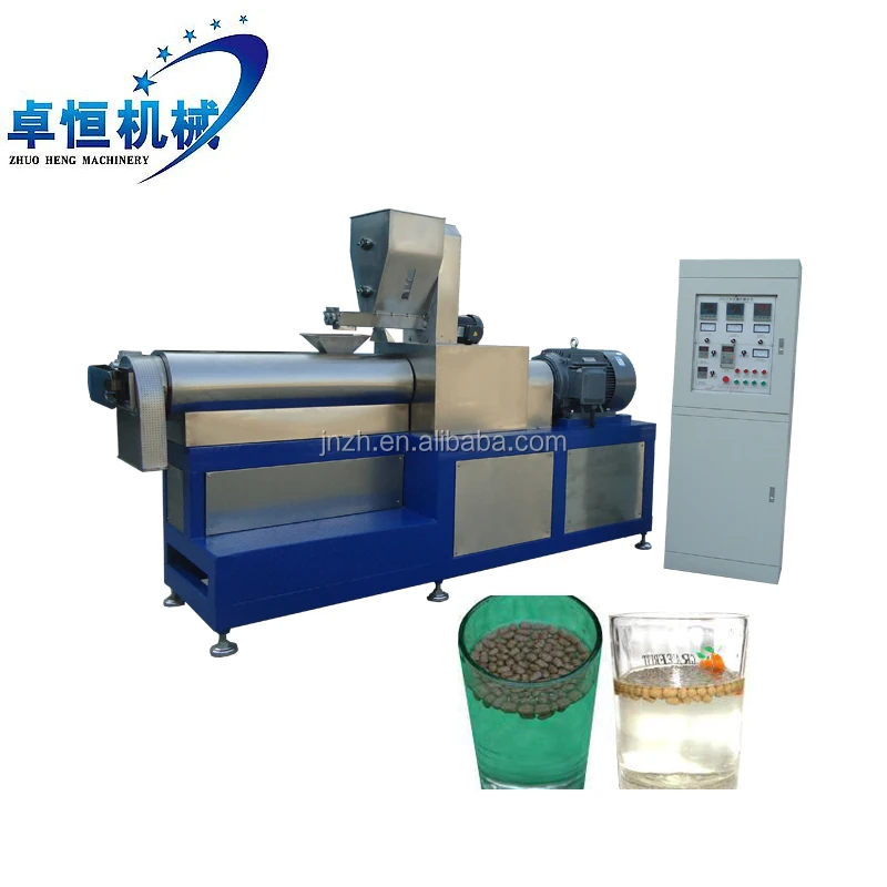 Промышленность плавающие рыбы комбикормовый линии