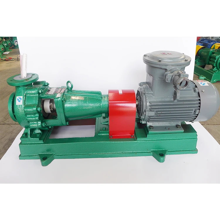100 hp polypropylene centrifugal pump with Flame Proof Motor