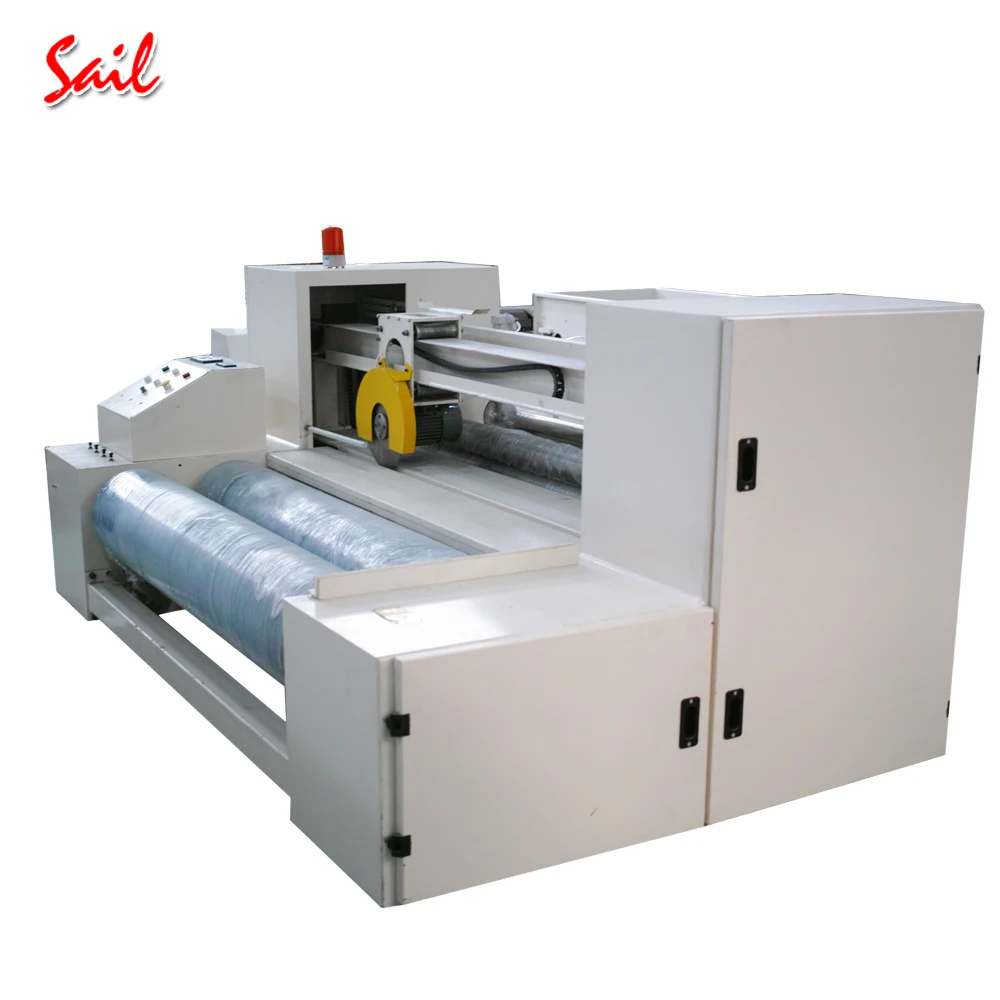 Nonwoven fabric winding machine automatic cutting machinery