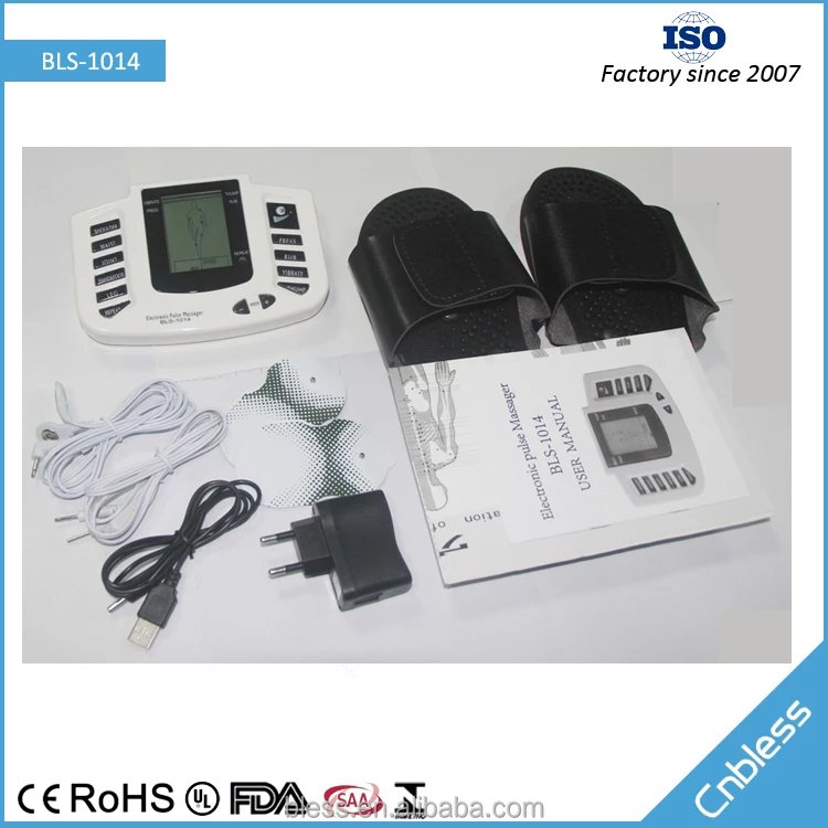 Magnetic therapy sandals for Chinese EMS massager