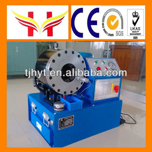 ce rubber hose crimping machine hyt80