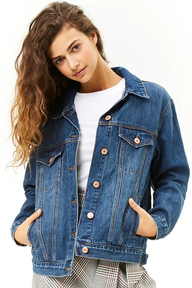 
OEM New Fashion Casual Basic Denim Women Jacket for Winter 