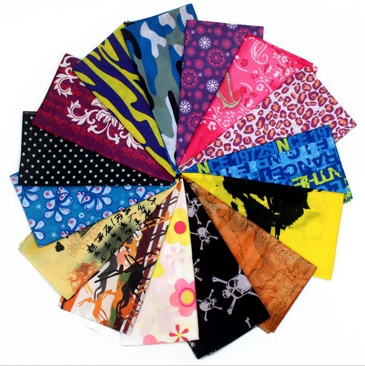 Seamless Magic Headband Neck Warmer Scarf Face Cover Skeleton Ghost Skull Balaclava Motorcycle Cycling Camouflage Pirate Bandana