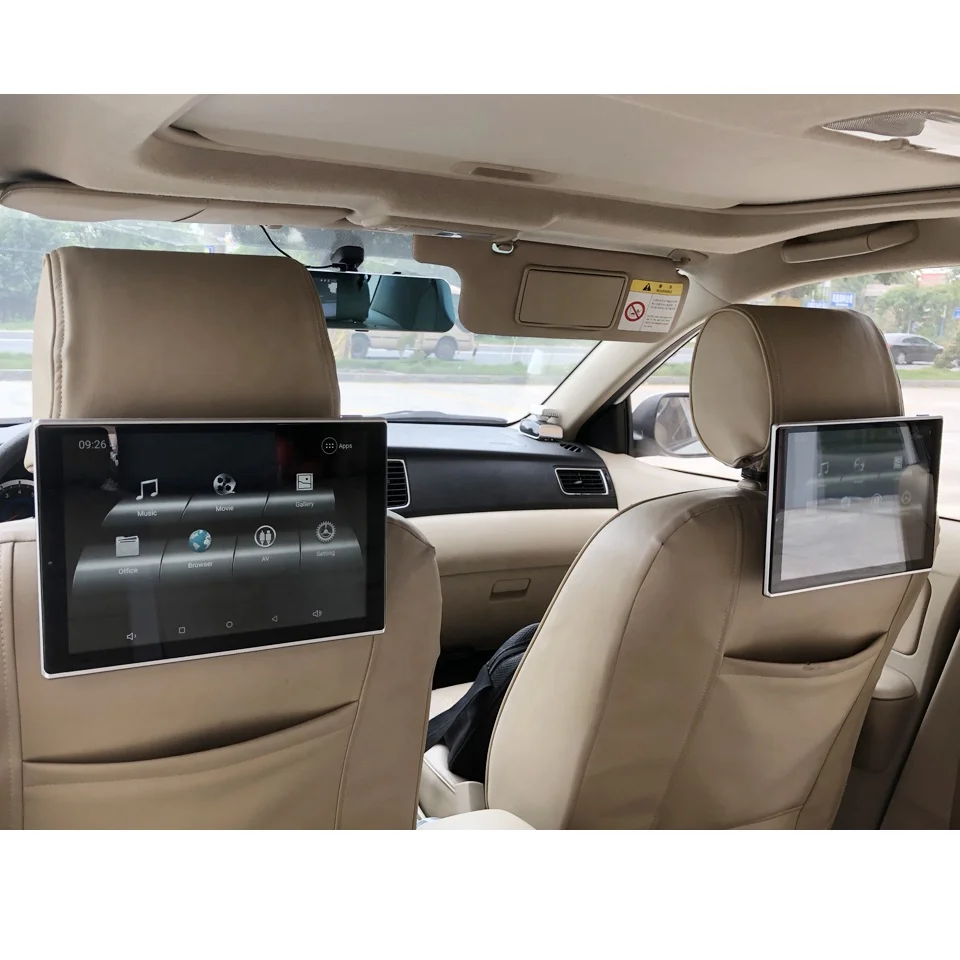 11.8 Inch Android 7.1OS  4K Tablet DVD Player Car Headrest Monitor For Lexus NX RX LX IS ES GS LS Rear Seats Display TouchScreen