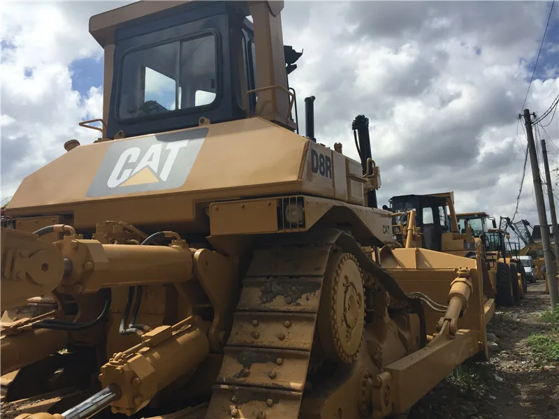 Used Cat D8r Crawler Bulldozer Cat d8 series dozer with Ripper Winch