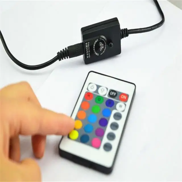 24cm Plastic 12V Control Led Air Bubble Aquarium Light For Atman Air Pump Tank